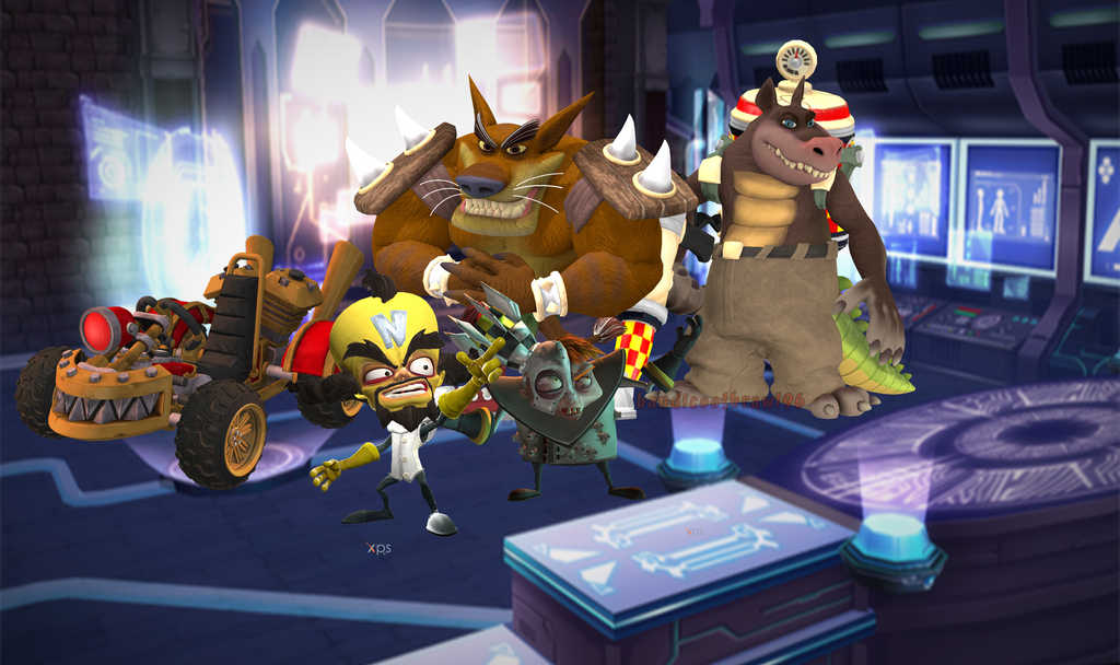 Ctr Nitro Fueled Team Cortex Cnk By Bandidude On Deviantart