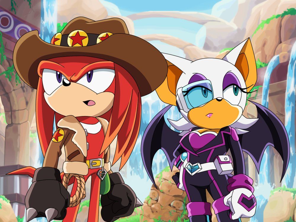 Knuckles And Rouge By Bandidude On DeviantArt knuckles-and-rouge-by-bandidude-on-deviantart