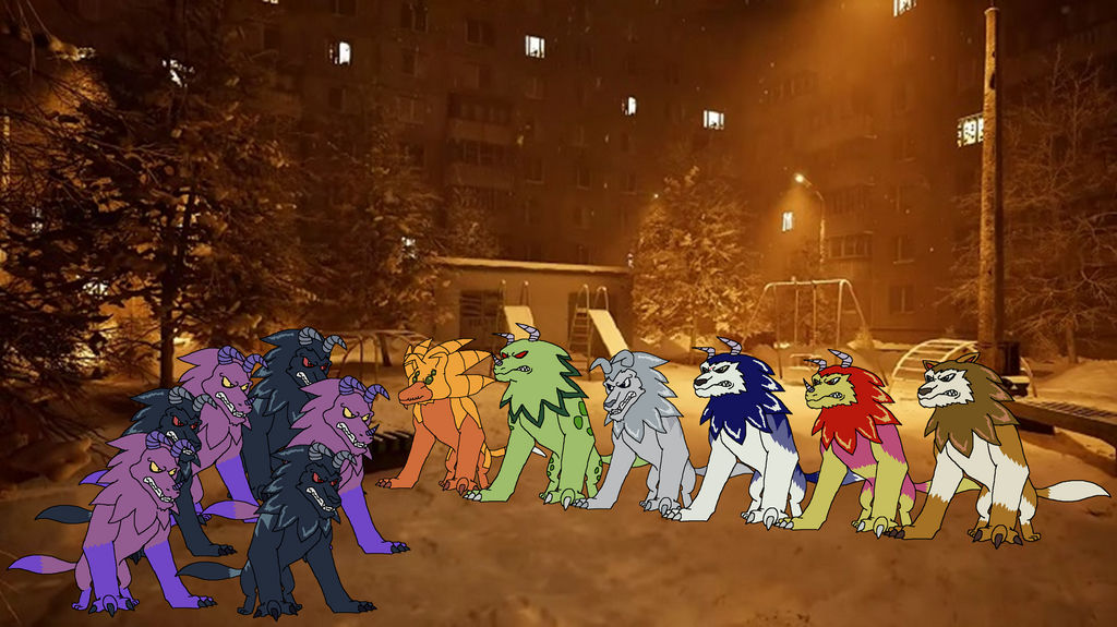 Monster Rancher Rygar Battle by Bandidude on DeviantArt