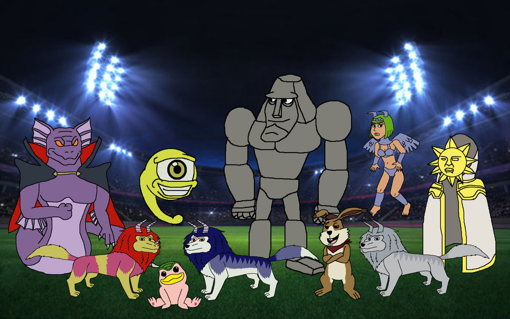 Monster Rancher Monsters in Legend Cup by Bandidude on DeviantArt