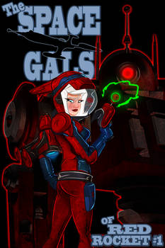 Space Gals Of Red Rocket 1 Poster