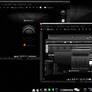 E17 Desktop Mandriva Black