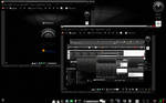 E17 Desktop Mandriva Black