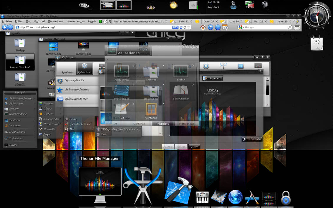 E17 Unity Linux by verdegal37 on DeviantArt