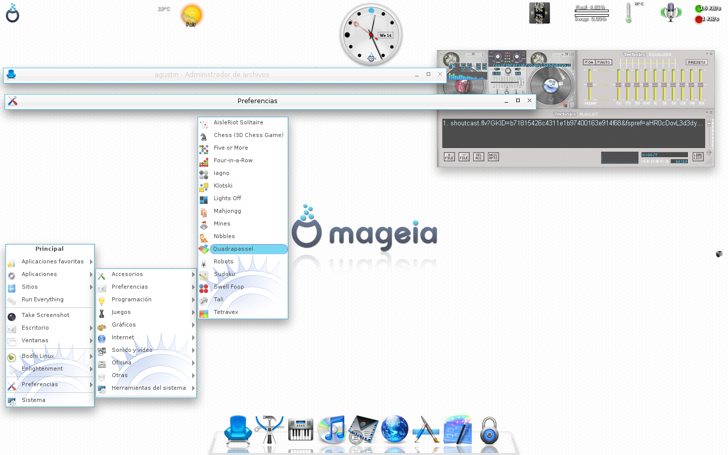 Angelic theme Mageia