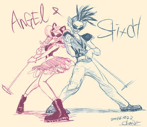 Stitch and Angel