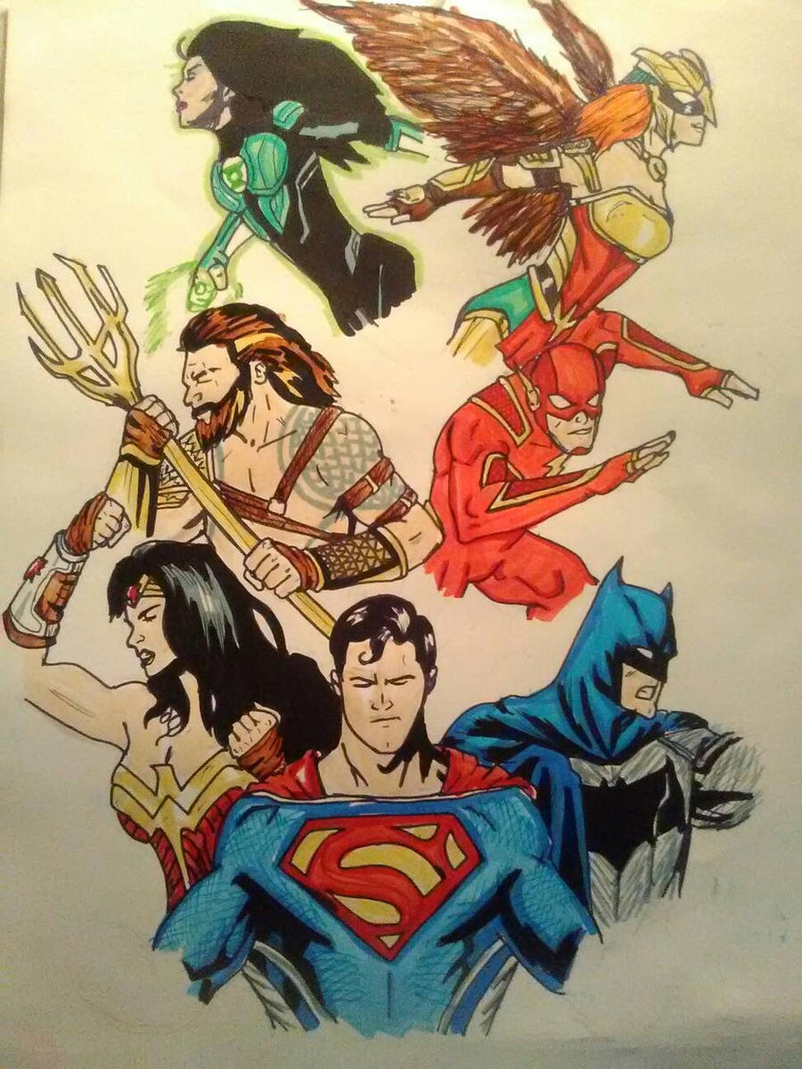 Justice League 3/ Colored