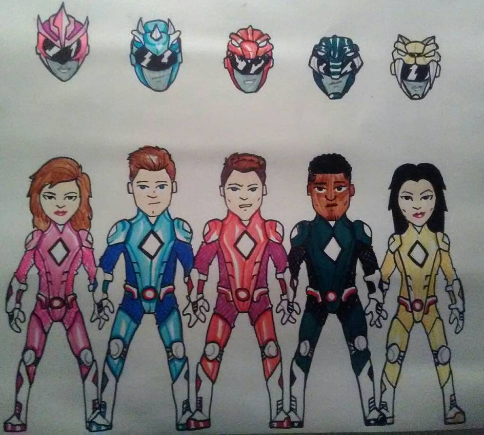 Power Rangers by KingCozy7 on DeviantArt