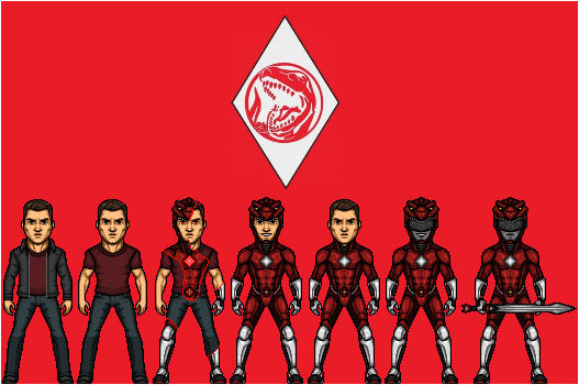 Red M Rng Red Ranger (MMPR) by KingCozy7 on DeviantArt
