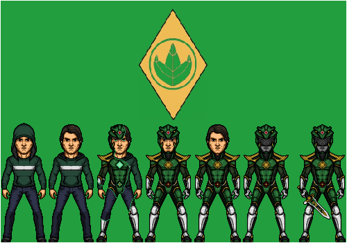 Green Ranger (MMPR) by KingCozy7 on DeviantArt