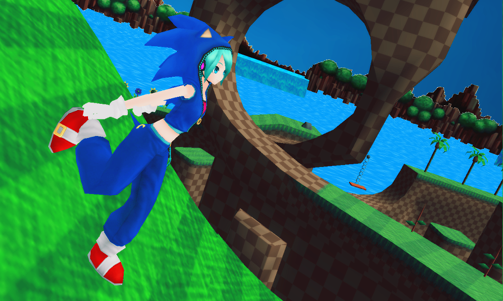 Green Hill Zone by BlueMask8 on DeviantArt