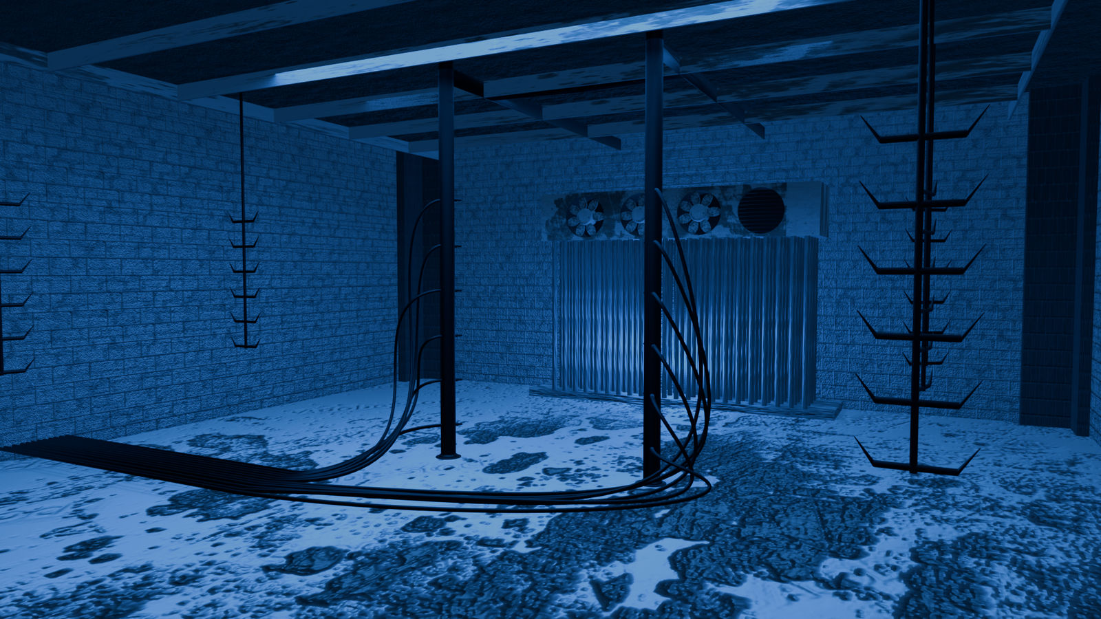SAW III Freezer Room 3D Model by Spenebria on DeviantArt
