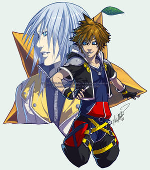 Kingdom Hearts II: Riku - Sora