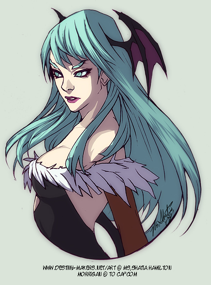 Morrigan Bust