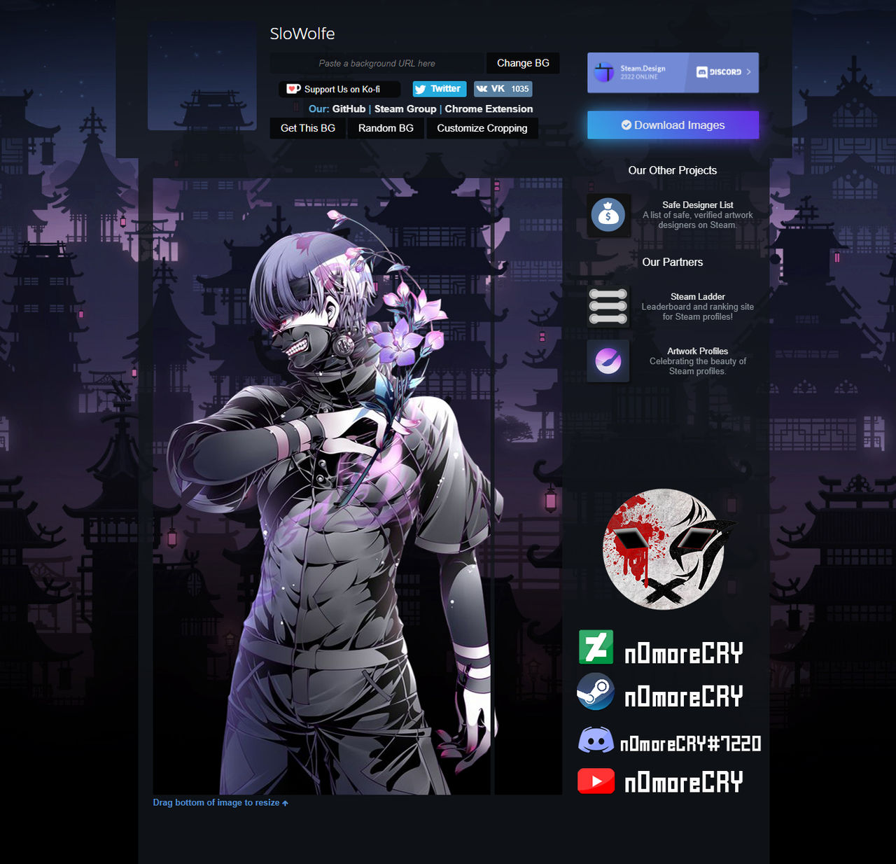 Steam Artwork Showcase Tokyo Ghoul Kaneki Ken By N0morecry On Deviantart