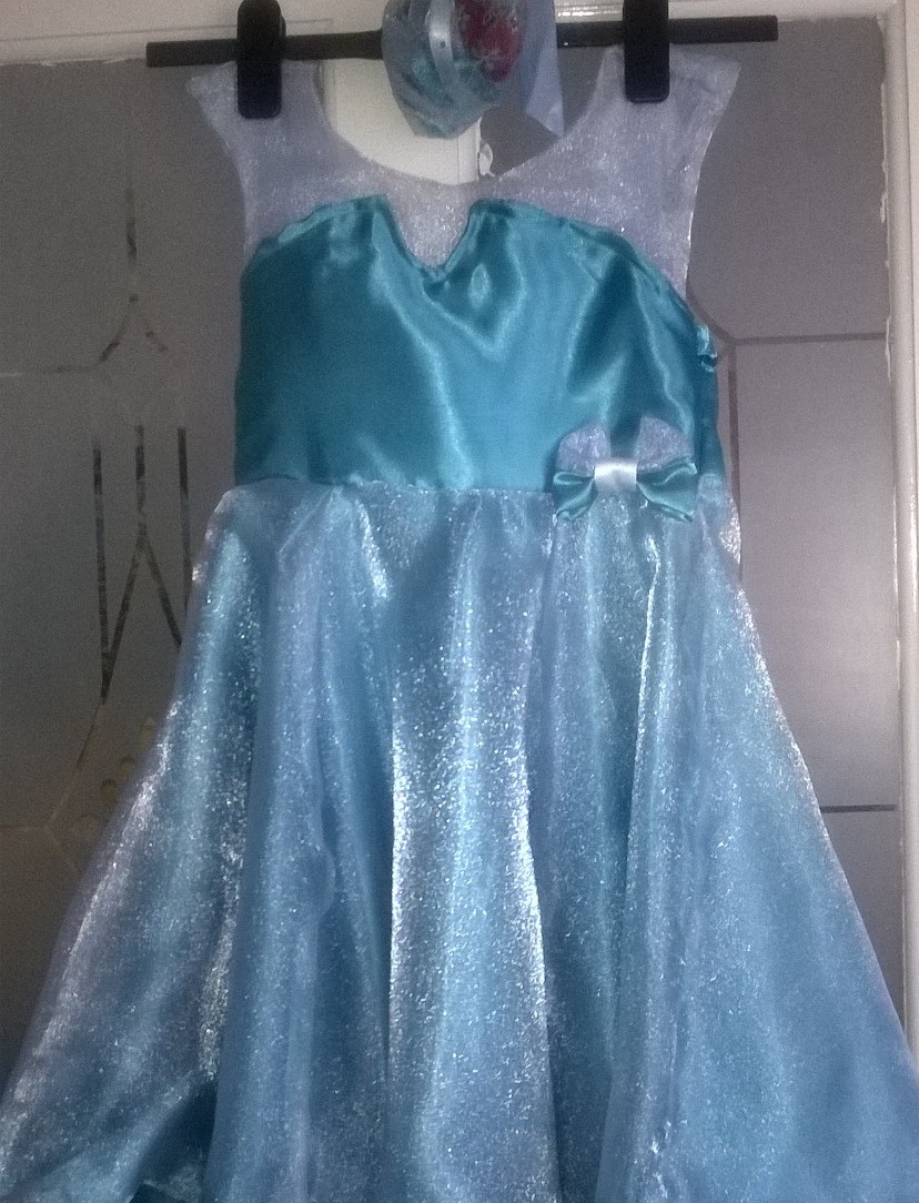 Frozen's Elsa inspired dress