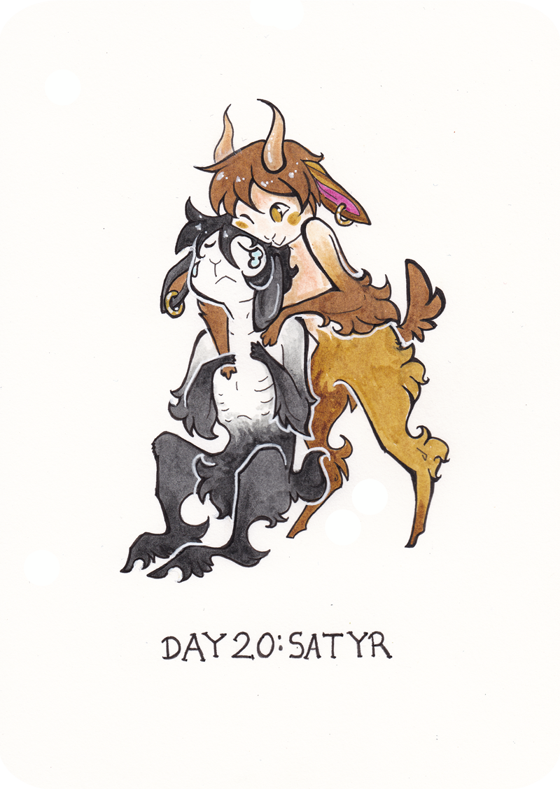 Inktober-Day20 : Satyr