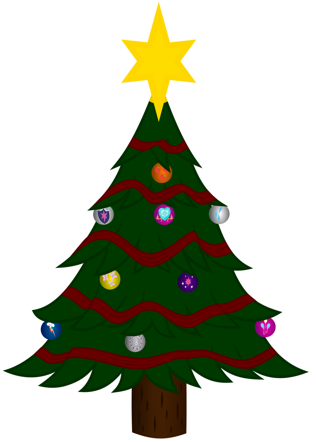 Christmas Tree mlp by sakatagintoki117 on DeviantArt Christmas Tree mlp by sakatagintoki117 on DeviantArt