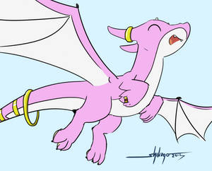 Cute Pink Dragon