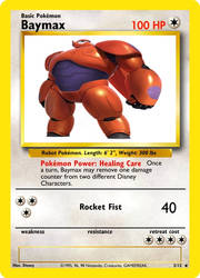 Baymax Pokemon Card