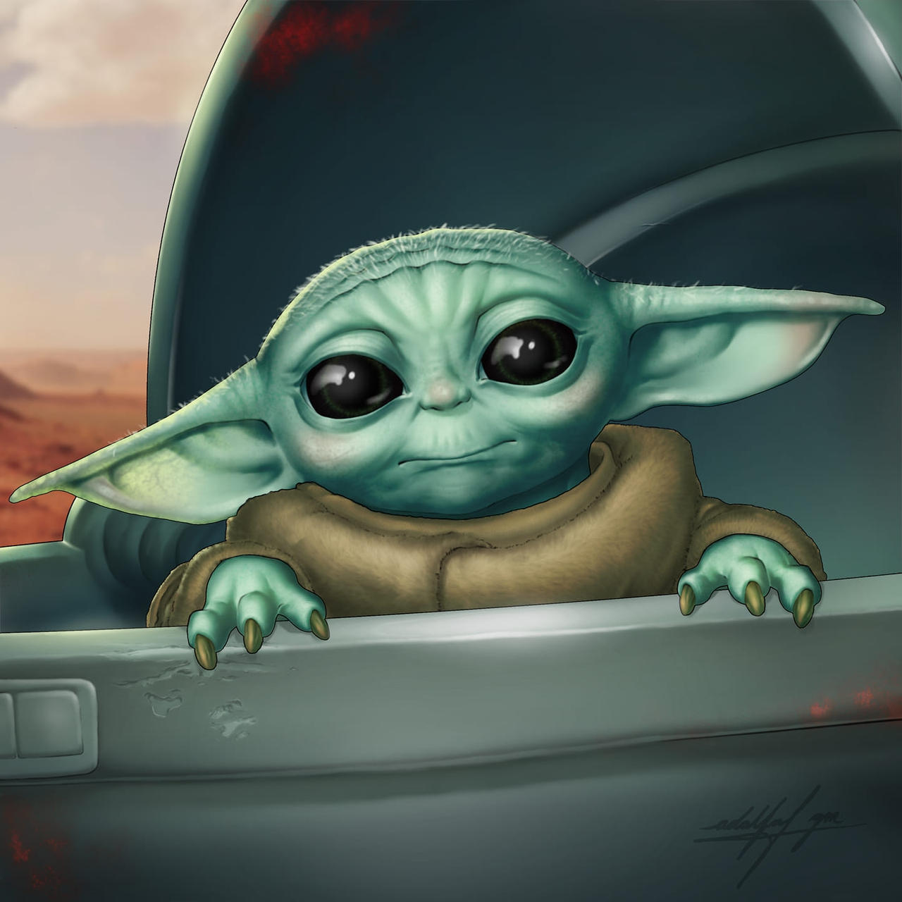 Grogu by SKETCHWOLVES on DeviantArt