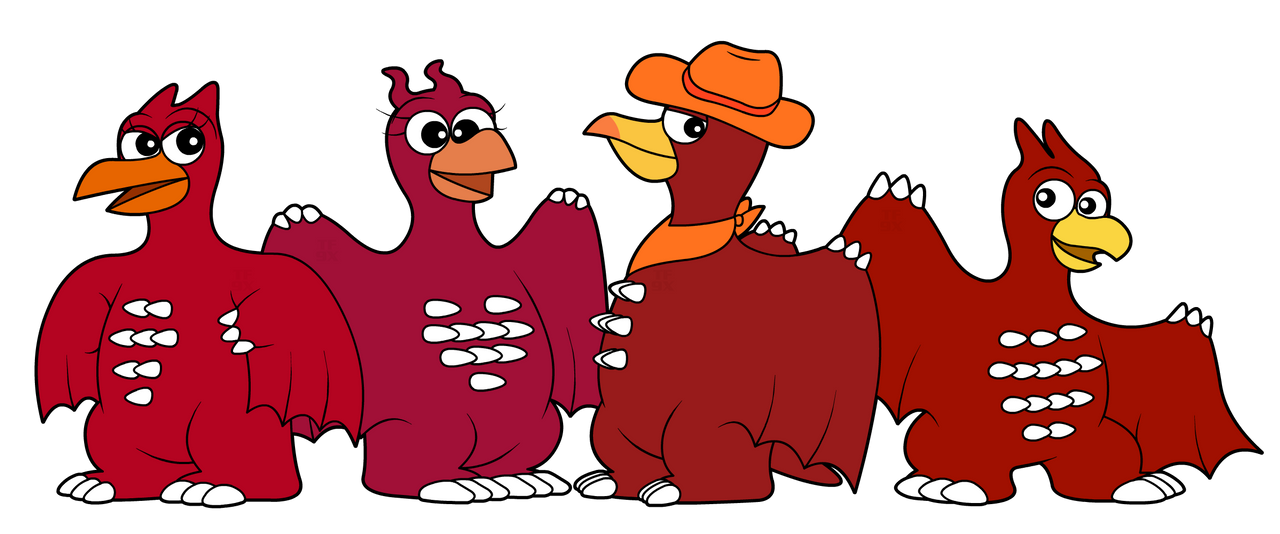 Rodan's Family by ABoringGuy64 on DeviantArt