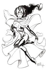 Scarlet Witch 2007 Michael Dooney Ink