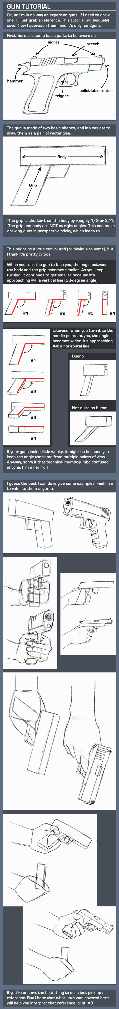 Gun 'Tutorial' by TheAmoebic