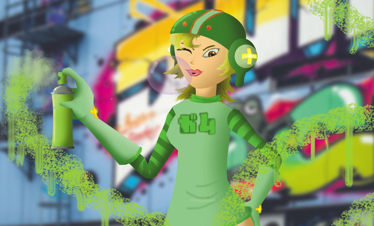 Gum (Jet Set Radio) by Sonicblurblue16 on DeviantArt