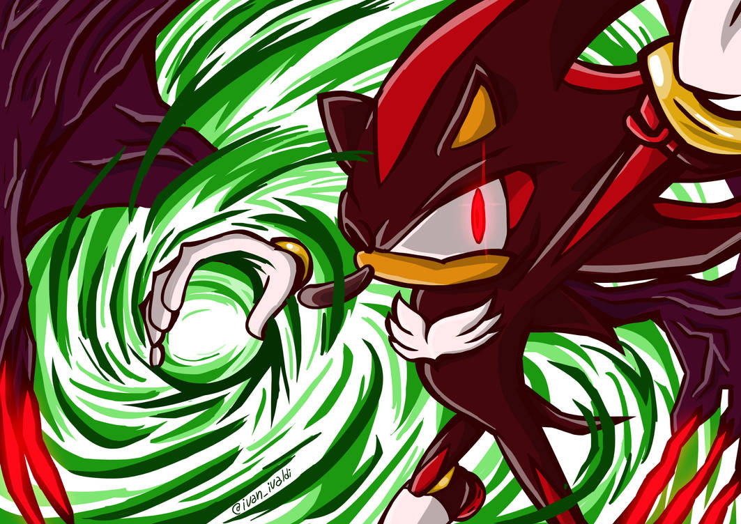 Shadow the Hedgehog with Doom Wings by Sonicblurblue16 on DeviantArt