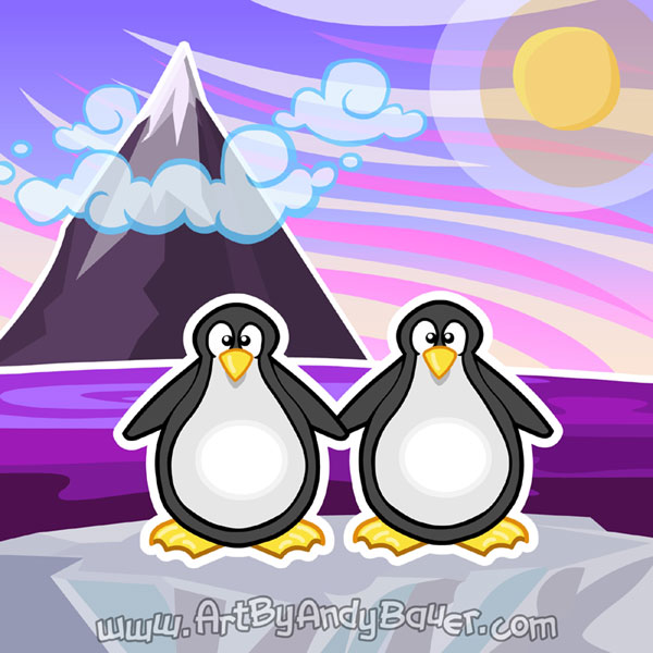 Two Penguins