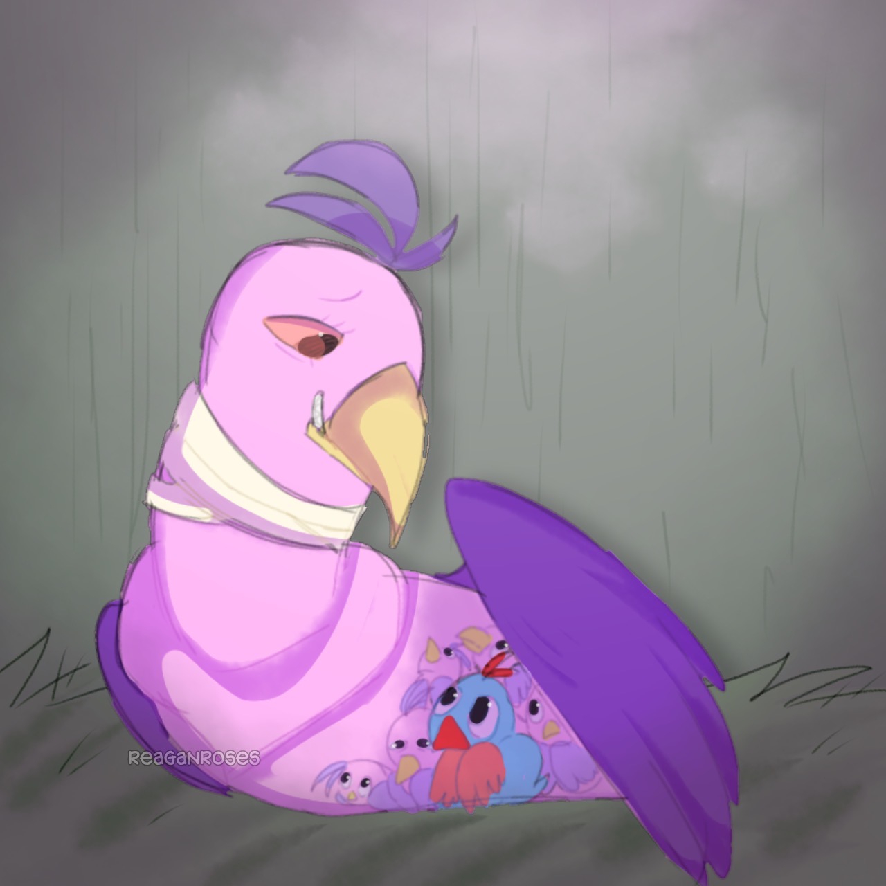 Opila Bird by jazminfoxybonnie on DeviantArt