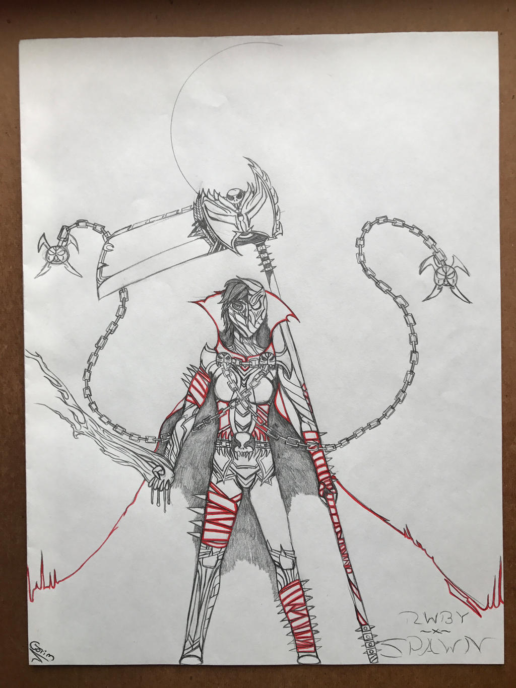 Spawn In Rwby RWBY: Hellspawn Ruby Rose by GrimSoldier001 on DeviantArt