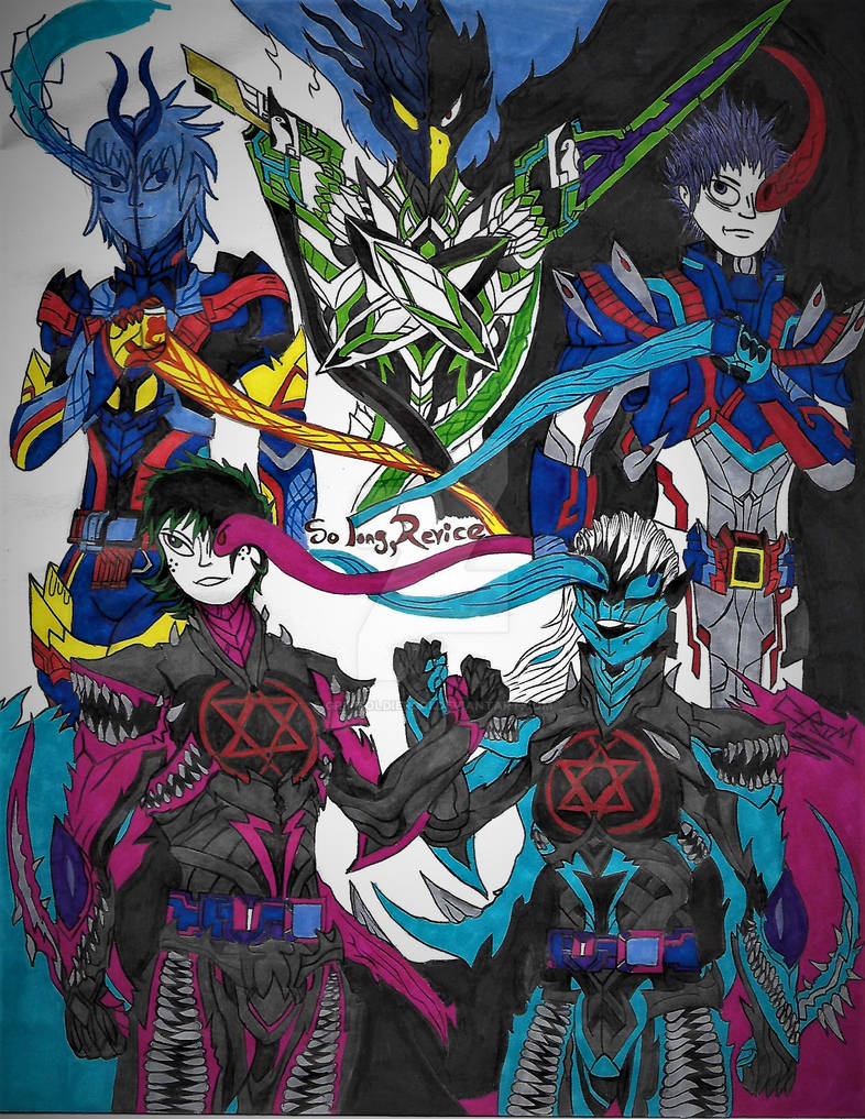Ultimate Up: A MHA x Kamen Rider AU Finale by GrimSoldier001 on DeviantArt