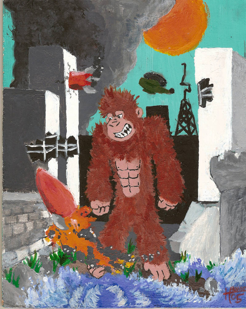 When 40-story Primates Attack by Hoo1igan on DeviantArt