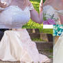 Wedding Dress Detail Collage