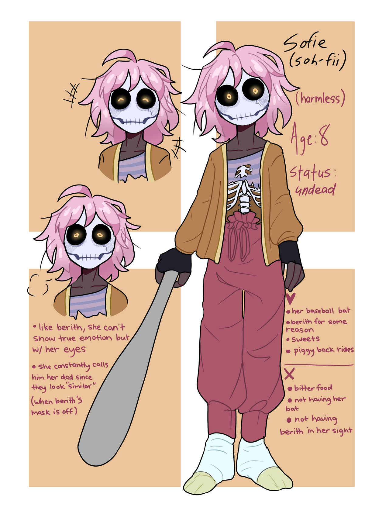 Sofie Character Sheet by Dokledee on DeviantArt
