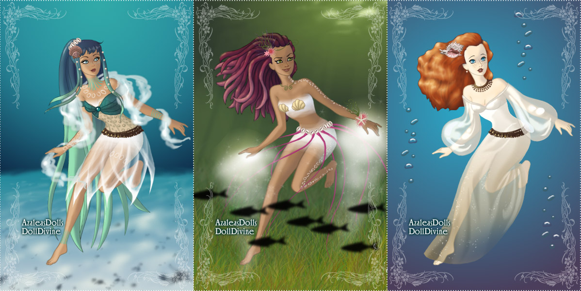 Four Elements - All Water by AzaleasDolls on DeviantArt