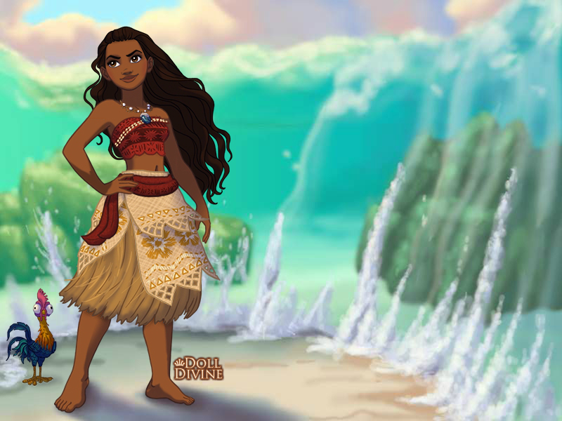 Moana Dress Up Game