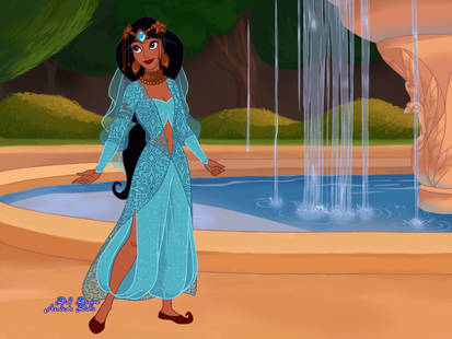 Arabian Princess dress up game