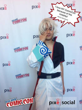 [NYCC 2014 ] Gintoki Sakata Cosplay (Gintama