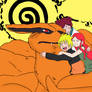 jinchuurikis uzumaki love kurama