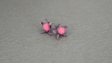 Pentapus earrings