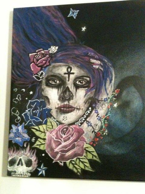 Day of the Dead girl