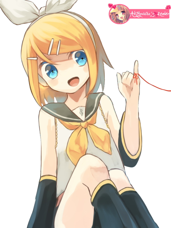 Kagamine Rin render