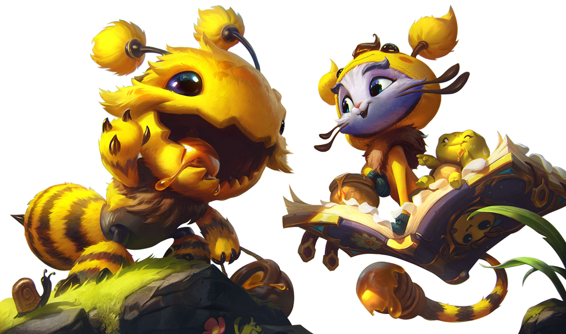 Yuumi Yuubee Bee'maw by uhmtaongon on DeviantArt