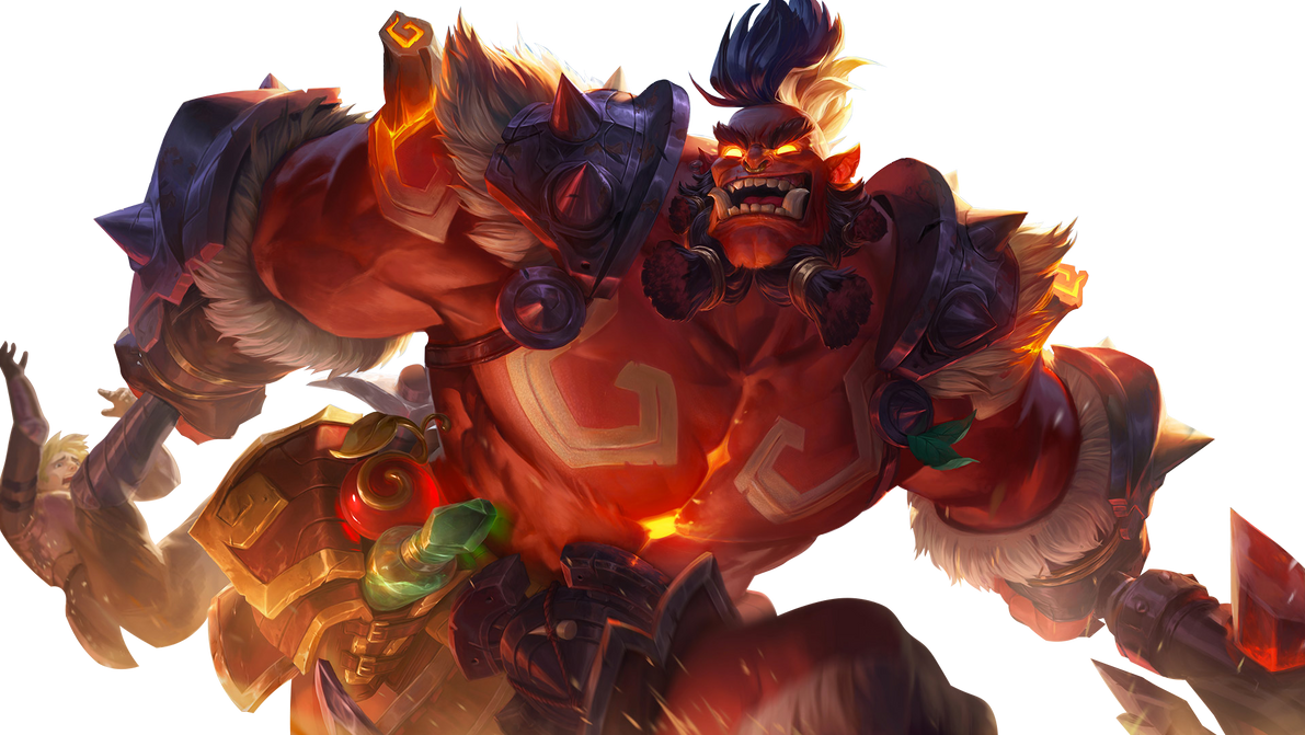 Dr Mundo Rageborn by uhmtaongon on DeviantArt