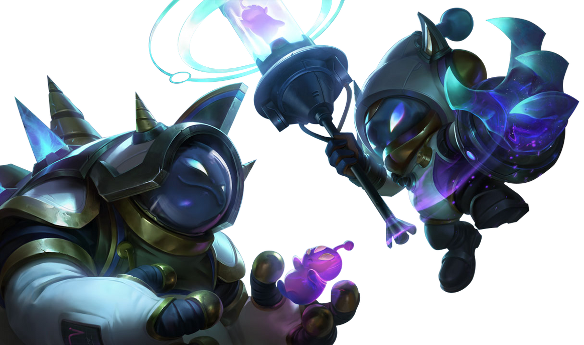 Rammus And Veigar Astronaut by uhmtaongon on DeviantArt