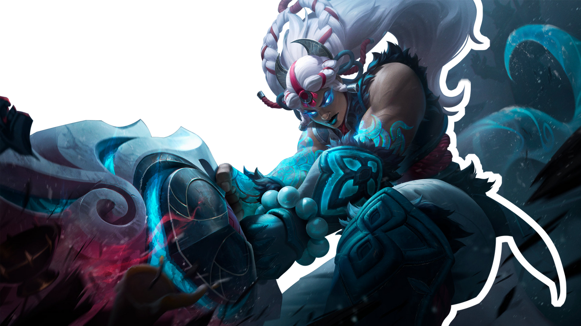Snow Moon Illaoi by uhmtaongon on DeviantArt