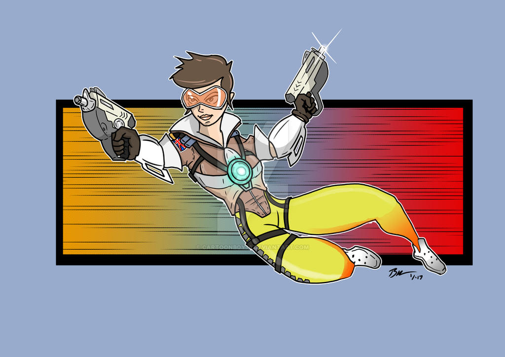 Tracer Deviantart Overwatch-Tracer by Cartoonboy76 on DeviantArt